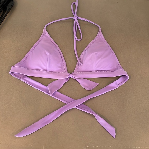 Victoria’s Secret adjustable triangle lavender top - Picture 1 of 6